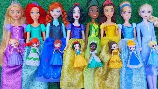 Cute Miniatures Disney Princess Frozen ELSA & Annall! elsa satisfying unboxing