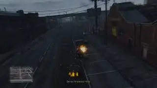 Dying in a fireball was not on my bingo card today Grand Theft Auto 5 (GTA Online)
