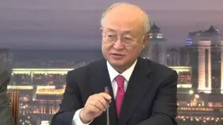 The signing  of the Agreement between Kazakhstan and IAEA on the establishment of the IAEA #LEUBank