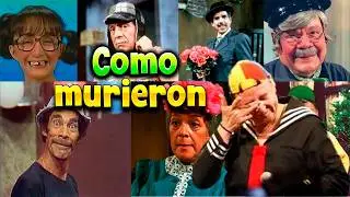 Asi FALLECI&Oacute; el chavo, Don Ramon, la Bruja del 71, God&iacute;nez y el profesor Jirafales