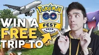 WIN A FREE TRIP TO POK&Eacute;MON GO FEST + FLIGHT & HOTEL!