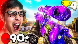 90+ kills in Verdansk with the #1 SNIPER LOADOUT