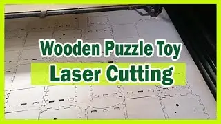Wooden Puzzle Toy Laser Cutting
