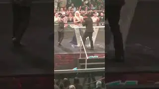 JTG do Cryme Tyme  Hand shake with Shad Gaspard's Son 😭 #wwe #shorts