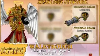 AQW ARNAX STORY - WALKTROUGH ARNAX LOST RUINS WAR AND CELESTIAL PAST !!!!