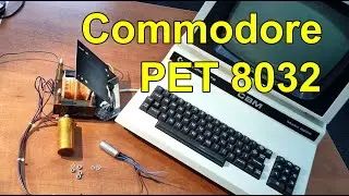 1982 Commodore PET/CBM model 8032 dead: PSU repair