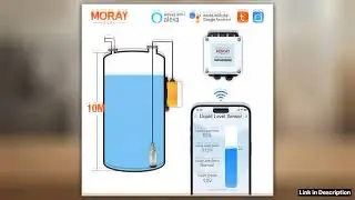 ME202W 10M Tuya Smartlife App Remote Local Mobile Silo Display Sensor Wireless Digital Oil Water Le