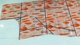 Heavy Size Jaise XL, XXL, Size me dart/plates ko kaise draft kre or kaise stiching kre with shahnaj