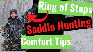 RING of STEPS for SADDLE HUNTING be more Comfortable