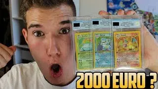 Mein Base Set Glurak ist zurück! 😍POKÉMON Karten Grading