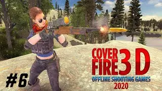 Cover Fire 3D: Offline Shooting 2020 Gameplay - Night Mission 8 to 9 (Android)