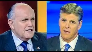 RUDY GIULIANI IN AN EXCLUSIVE INTERVIEW WITH HANNITY ON LIVE TV