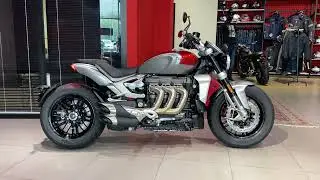 Triumph Rocket III R 2021 gray red