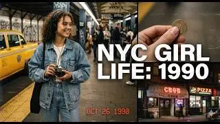 POV: You&rsquo;re a Girl Living in New York City (1990) 🗽✨ | 90s NYC Aesthetic #90s #nyc #old #viral #usa