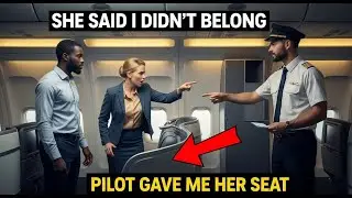 White Lady Refuses Me First Class &mdash; Pilot Gives Me Her Seat