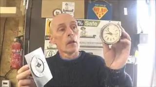 E8   time to turn a clock on the lathe