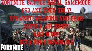 [BO2/GSC/PS3/XBOX] *BETA* Fortnite Gamemode! (Build,Air Drops,Map Weapon Spawnables)