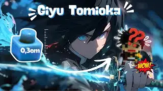 How to Build Giyu Tomioka from Demon Slayer with Mini Bricks | DIY Brick Art Tutorial