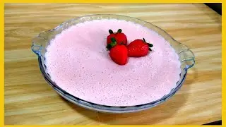 O VERDADEIRO MOUSSE DE MORANGO NATURAL DA FRUTA!🤤🍓