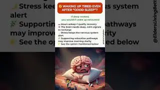 😴 Waking Up Tired Even After &ldquo;Good Sleep&rdquo;?