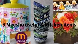 5 Meesho useful & kitchen items 💐💐#meeshoindian #meeshohaulmeesho #meeshofind #youtube