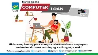 At last GSIS computer loan ok na