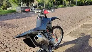 CRF 230 PREPARADA COM ESCAPAMENTO FOCO