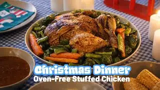 Oven-Free Stuffed Chicken