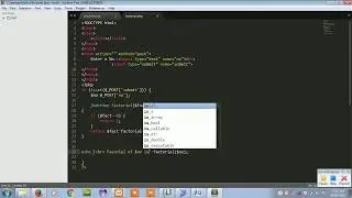 Factorial program by recursion in PHP?