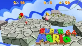 Super Mario 3D World 64 Mod HD Textures MollyMutt's Full Screen 16:9 (Gameplay Android)