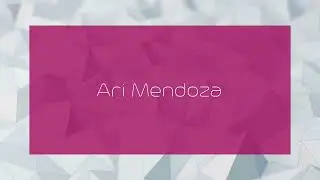 Ari Mendoza - appearance