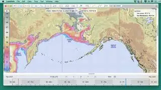 Viewing Sea Ice Coverage and Thickness from RTOFS using LuckGrib