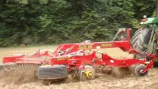 John Deere 7700 + Vaderstad Carrier 420
