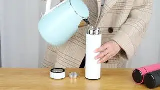 Smart Stainless Steel Vacuum Water Bottle