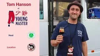 Tom Hanson of Young Master Ales at the MBCT 2018