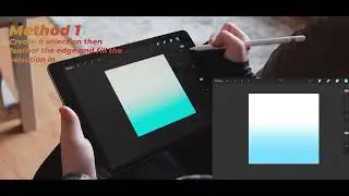 How to Gradient in Procreate in 40 Seconds