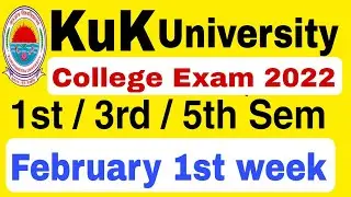 Kuk exam 2022 latest news | Kurukshetra University odd semester exam 2022 | kuk exam mode 2022 | KUK