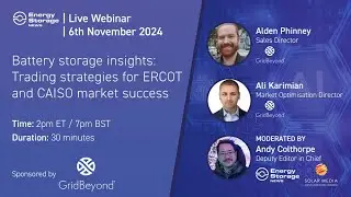 Battery storage insights: Trading strategies for ERCOT and CAISO market success