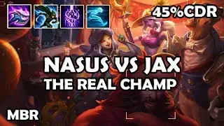 Archduke Nasus Vs Jax | StormRaiders Charge 45% CDR | Season 7