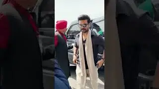 #RamCharan entry at #G20Summit  Film Tourism Event in Srinagar | Ramcharan fans club| #GameChanger