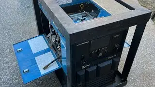 Miller TrailBlazer 330 welder, 200 hour service run down with part numbers.