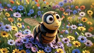 Benny Bee Buzzes to Bed | Fun Kids Song | Animated Nursery Rhymes and Baby Songs
