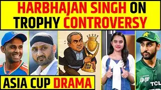 ASIA CUP DRAMA: HARBHAJAN SINGH ON ASIA CUP TROPHY CONTROVERSY #asiacup2025 #harbhajansingh