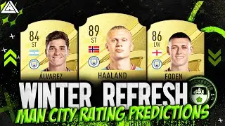 FIFA 23 | MANCHESTER CITY WINTER RATINGS UPGRADES & DOWNGRADES! 😱🔥 | FT. Haaland, De Bruyne, Foden