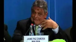 Jaime Paz Zamora - VI CUMBRE DE EX PRESIDENTES
