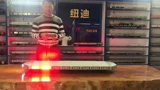 TBD 6E915   4D Emark ECE E4 R65 approved LED vehicles High power led red and blue warning Lightbar