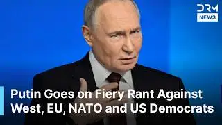 Putin Goes on Fiery Rant Against West, EU, NATO, Harris and US Democrats at Marathon Presser | AC1G