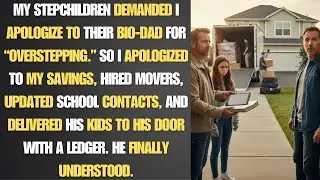 My stepchildren demanded I apologize to their bio-dad for &ldquo;overstepping.&rdquo; So I -BEST REDDIT STORIES