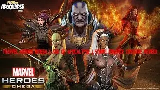 Marvel Heroes Omega | Age Of Apocalypse | Storm Enhanced Costume Review | PS4 | XBOX