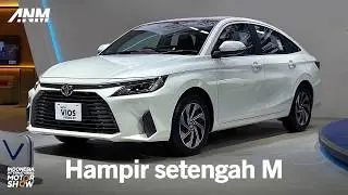 Toyota VIOS baru, ditambah motor listrik